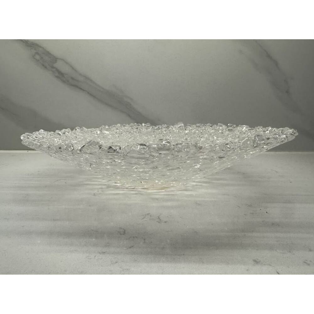 Vintage MCM Glass Shards Bowl Vessel Artwork - Picture 5 of 7